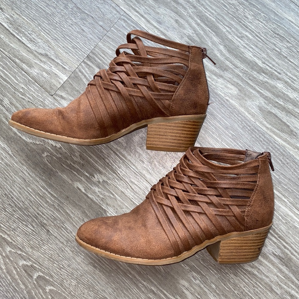 Brown Ankle Boots